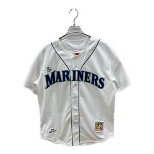 MITCHELL & NESS (ミッチェルアンドネス) イチローモデル レプリカユニフォーム シアトル・マリナーズ メンズ SIZE L ホワイト×ネイビー