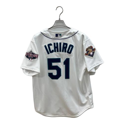 MITCHELL & NESS (ミッチェルアンドネス) イチローモデル レプリカユニフォーム シアトル・マリナーズ メンズ SIZE L ホワイト×ネイビー