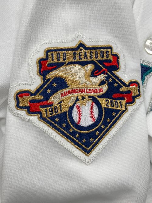 MITCHELL & NESS (ミッチェルアンドネス) イチローモデル レプリカユニフォーム シアトル・マリナーズ メンズ SIZE L ホワイト×ネイビー