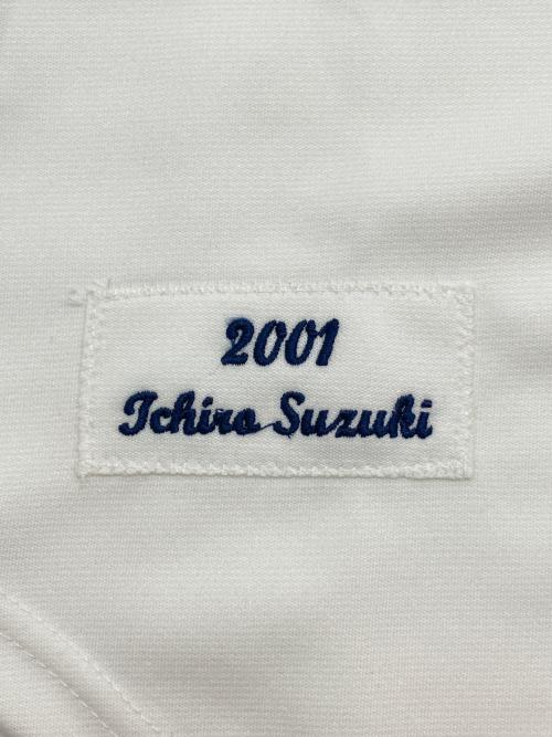 MITCHELL & NESS (ミッチェルアンドネス) イチローモデル レプリカユニフォーム シアトル・マリナーズ メンズ SIZE L ホワイト×ネイビー