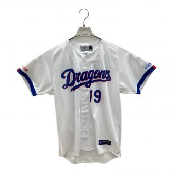 MIZUNO (ミズノ) 中日ドラゴンズ 19番 髙橋 宏斗 レプリカユニフォーム メンズ SIZE L ホワイト×ブルー