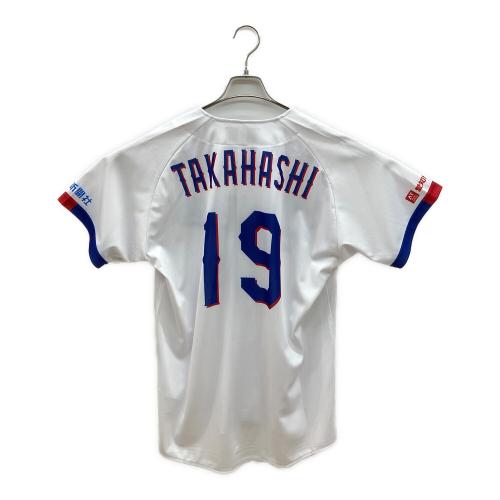 MIZUNO (ミズノ) 中日ドラゴンズ 19番 髙橋 宏斗 レプリカユニフォーム メンズ SIZE L ホワイト×ブルー
