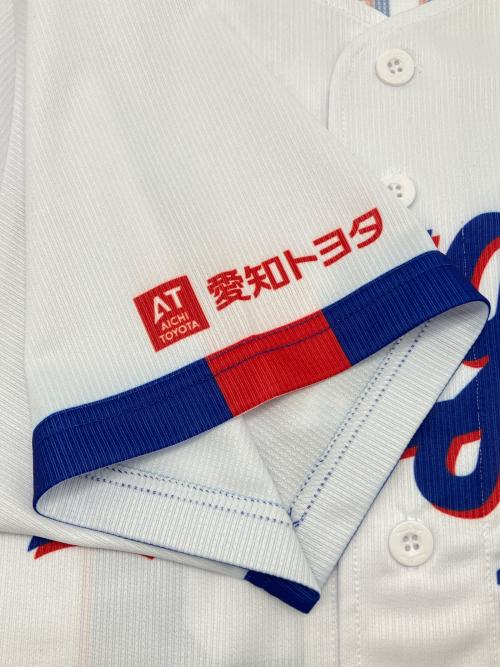 MIZUNO (ミズノ) 中日ドラゴンズ 19番 髙橋 宏斗 レプリカユニフォーム メンズ SIZE L ホワイト×ブルー