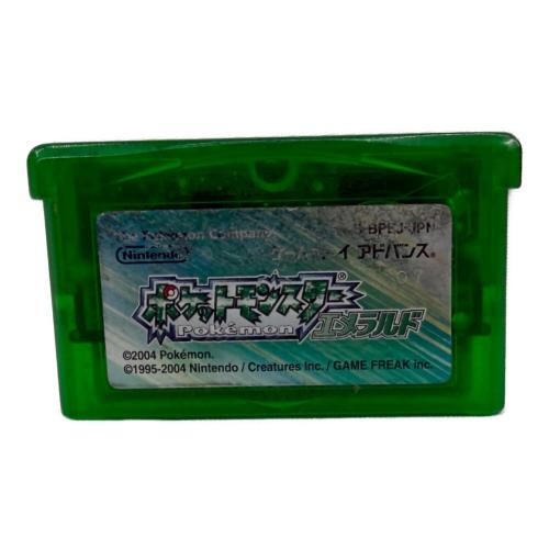 Nintendo (ニンテンドー) ポケットモンスター エメラルド ゲームボーイアドバンス用ソフト CERO A (全年齢対象)