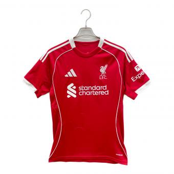 adidas (アディダス) サッカーユニフォーム JV6423 リヴァプールFC 25/26 レプリカユニフォーム メンズ SIZE M レッド×ホワイト