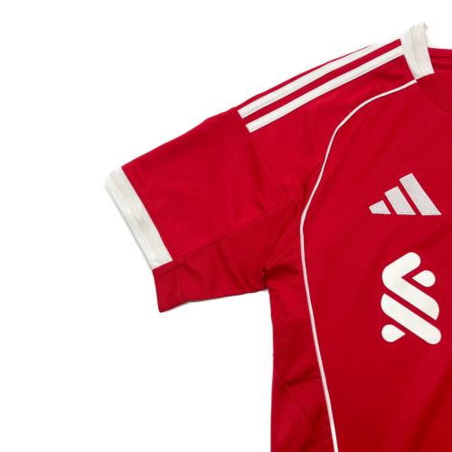 adidas (アディダス) サッカーユニフォーム JV6423 リヴァプールFC 25/26 レプリカユニフォーム メンズ SIZE M レッド×ホワイト