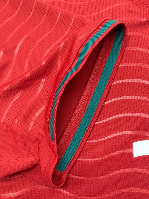 PUMA (プーマ) サッカーユニフォーム クリスティアーノ･ロナウド 2026年 ポルトガル代表HOMEユニフォーム メンズ SIZE XL 788141-77 レッド×グリーン