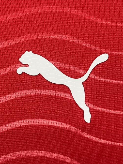 PUMA (プーマ) サッカーユニフォーム クリスティアーノ･ロナウド 2026年 ポルトガル代表HOMEユニフォーム メンズ SIZE XL 788141-77 レッド×グリーン