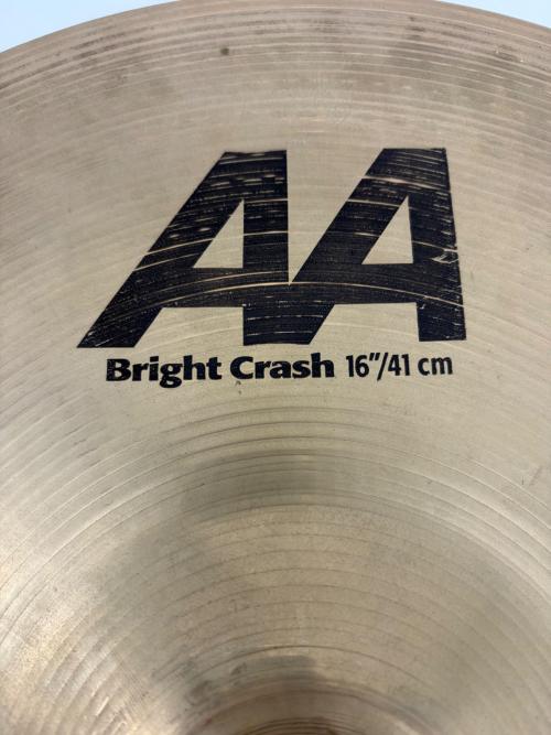 SABIAN (セイビアン) シンバル AA Bright Crash16 16インチ