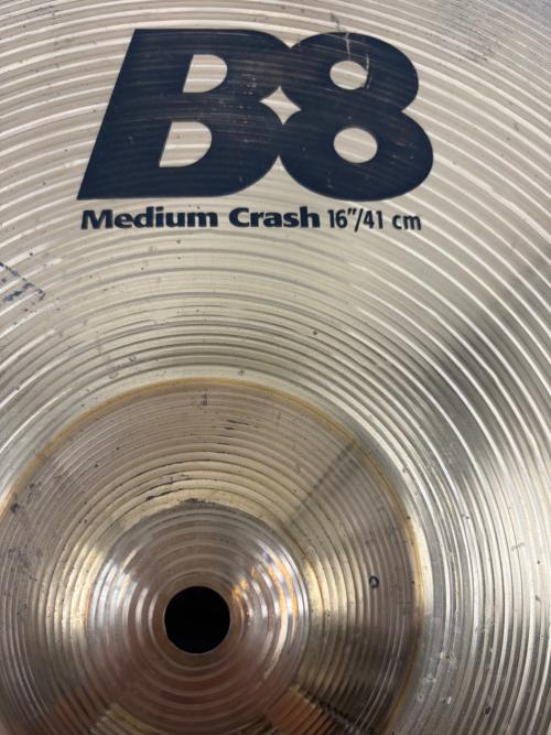 SABIAN (セイビアン) シンバル B8 Medium Crash16 16インチ @