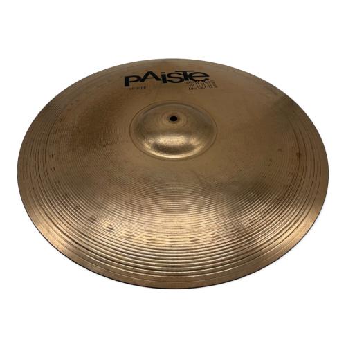 Paiste (パイステ) シンバル 201 BRONZE 20"RIDE @