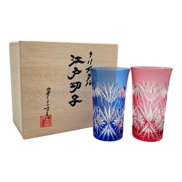 KAGAMI CRYSTAL (カガミクリスタル) 江戸切子花瓶｜トレファクONLINE