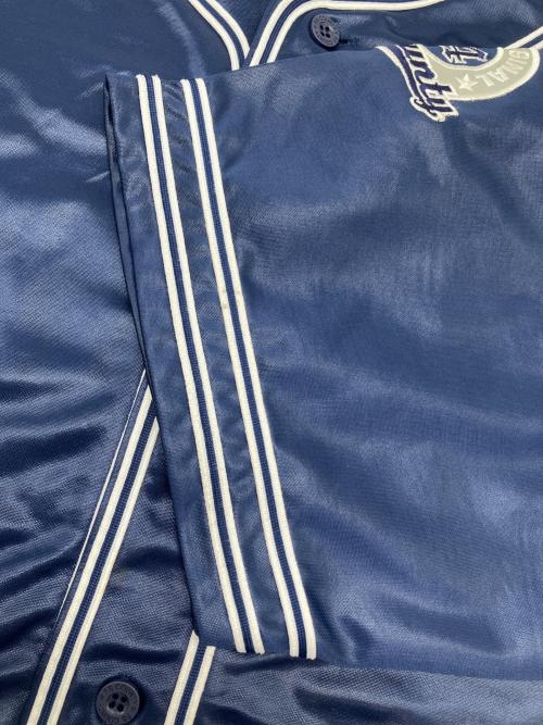 90sベースボールシャツ 古着 メンズ SIZE XL ネイビー