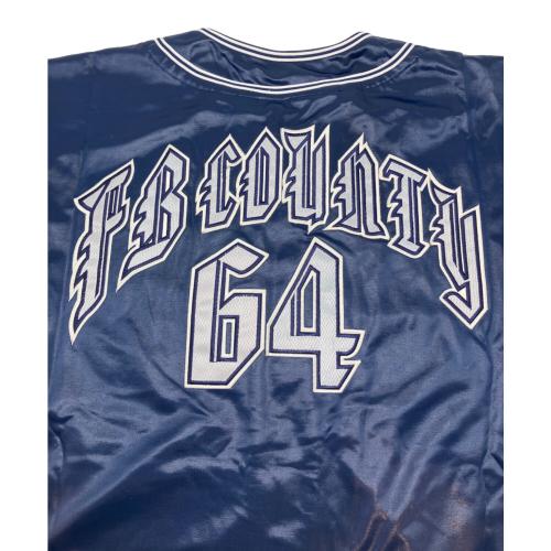 90sベースボールシャツ 古着 メンズ SIZE XL ネイビー