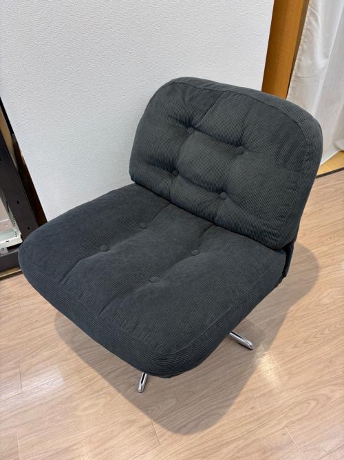 IKEA (イケア) 回転イージーチェア ブラック DYVLINGE