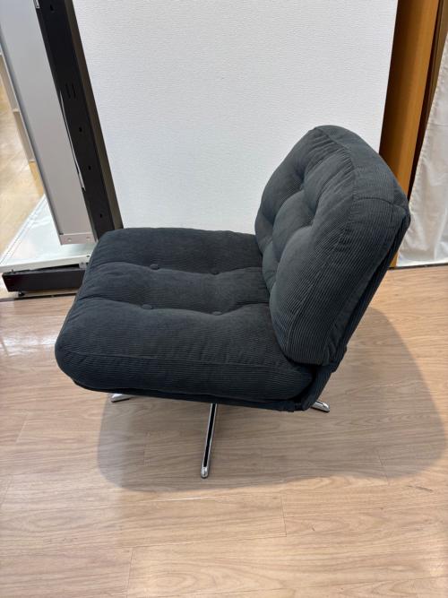 IKEA (イケア) 回転イージーチェア ブラック DYVLINGE