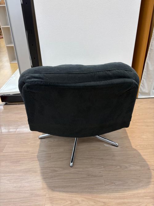 IKEA (イケア) 回転イージーチェア ブラック DYVLINGE