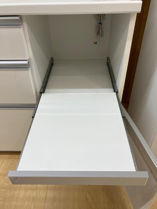 泉洋化工 (センヨウカコウ) 2枚扉レンジボード ネジ穴キャップ1個欠品 ホワイト