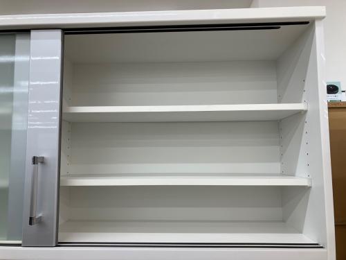 泉洋化工 (センヨウカコウ) 2枚扉レンジボード ネジ穴キャップ1個欠品 ホワイト