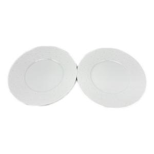 BERNARDAUD (ベルナルド) 21cmデザートプレート Ecume