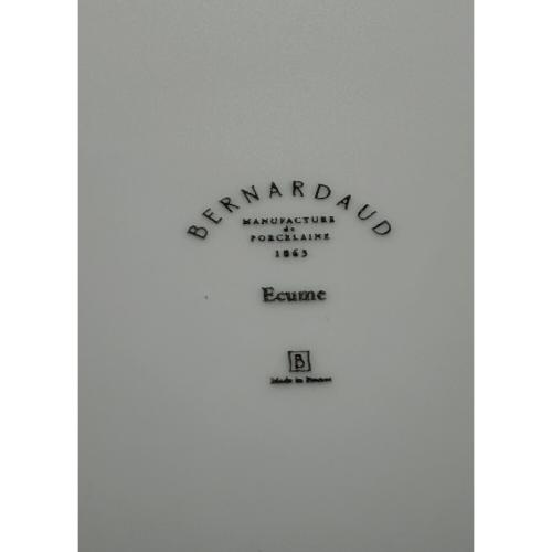 BERNARDAUD (ベルナルド) 21cmデザートプレート Ecume