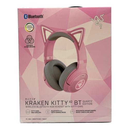 Razer (レイザー) ワイヤレスヘッドホン RZ04-04860100-R3M1 Kraken Kitty V2 BT