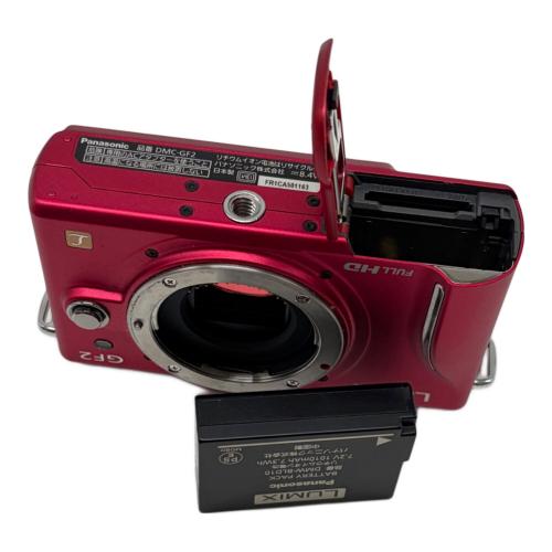 Panasonic (パナソニック) ミラーレス一眼カメラ DMC-GF2W ダブルレンズキット