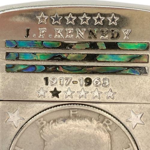 ZIPPO (ジッポ) オイルライター 2004年製 ジョン・F・ケネディ