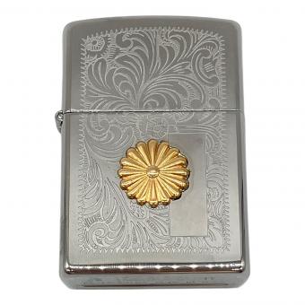 ZIPPO (ジッポ) オイルライター 2017年製 菊紋