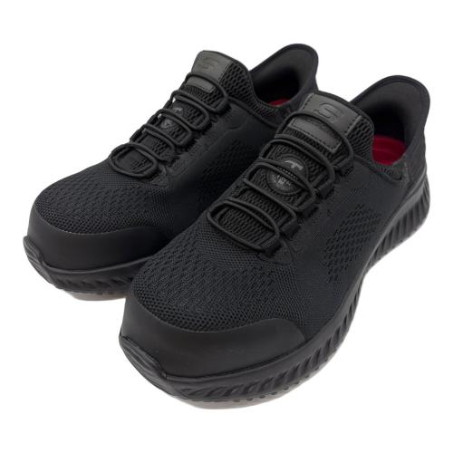 SKECHERS (スケッチャーズ) 安全靴 200206W メンズ SIZE 25cm ブラック Slip-ins