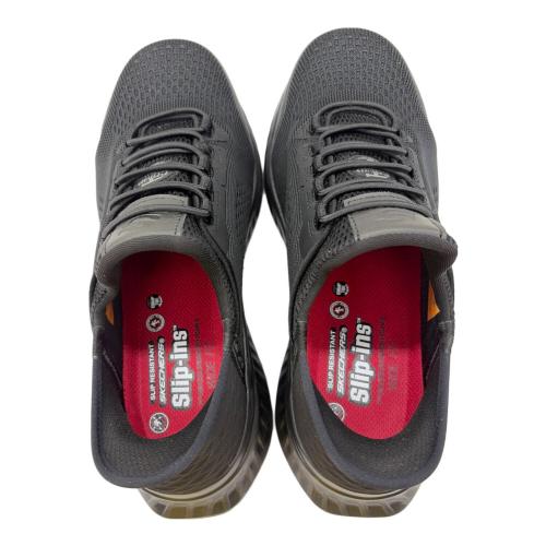 SKECHERS (スケッチャーズ) 安全靴 200206W メンズ SIZE 25cm ブラック Slip-ins