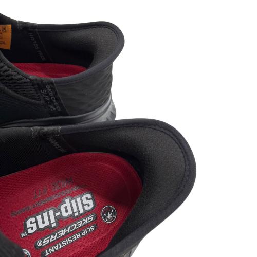 SKECHERS (スケッチャーズ) 安全靴 200206W メンズ SIZE 25cm ブラック Slip-ins