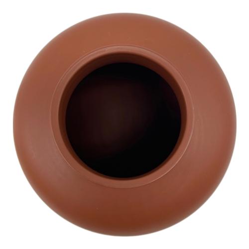 常滑焼 (トコナメヤキ) 茶壷 朱泥