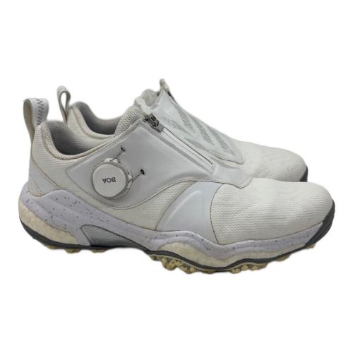 adidas (アディダス) ゴルフシューズ 134117242 メンズ SIZE 25cm ホワイト×グレー