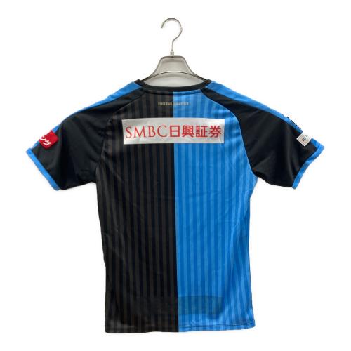 PUMA (プーマ) サッカーユニフォーム 川崎フロンターレ2018 ホーム ユニフォーム メンズ SIZE L スカイブルー×ブラック　オーセンティック