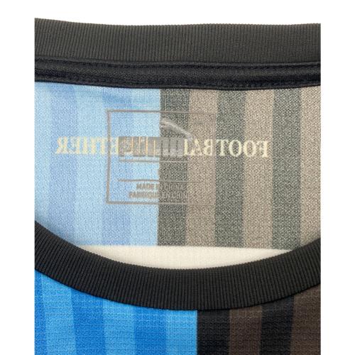 PUMA (プーマ) サッカーユニフォーム 川崎フロンターレ2018 ホーム ユニフォーム メンズ SIZE L スカイブルー×ブラック　オーセンティック