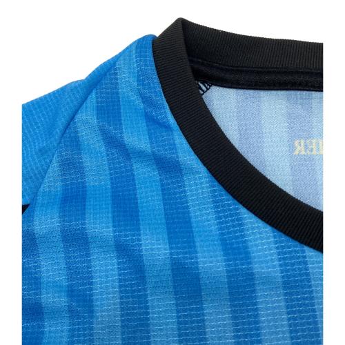 PUMA (プーマ) サッカーユニフォーム 川崎フロンターレ2018 ホーム ユニフォーム メンズ SIZE L スカイブルー×ブラック　オーセンティック