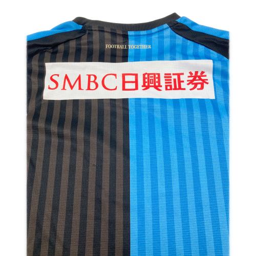 PUMA (プーマ) サッカーユニフォーム 川崎フロンターレ2018 ホーム ユニフォーム メンズ SIZE L スカイブルー×ブラック　オーセンティック