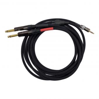 ORB (オーブ) Y字ケーブル 全長3m /3.5mmステレオプラグ-6.3mmモノラルプラグ×2