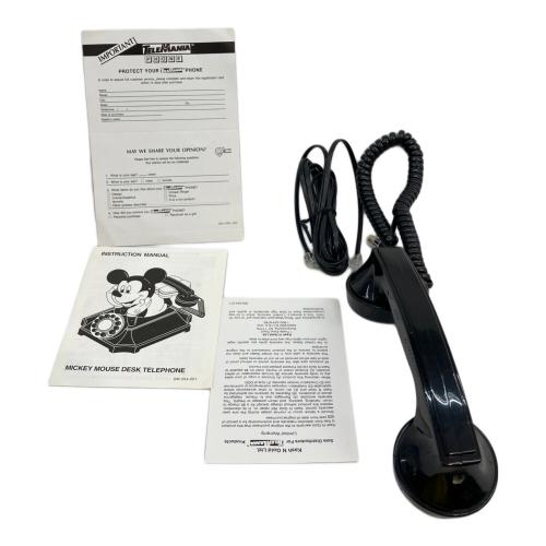 TELEMANIA (テレマニア) ミッキーマウス デスクテレフォン ディズニーグッズ  （インテリアとして販売）