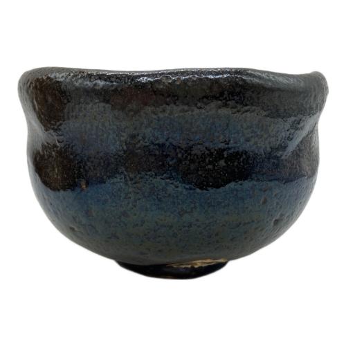 黒茶碗 小川長楽 未使用品