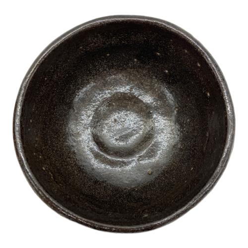 黒茶碗 小川長楽 未使用品