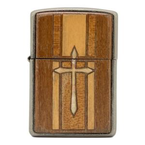 ZIPPO (ジッポ) ライター 2005年製 アーマーケース 十字架