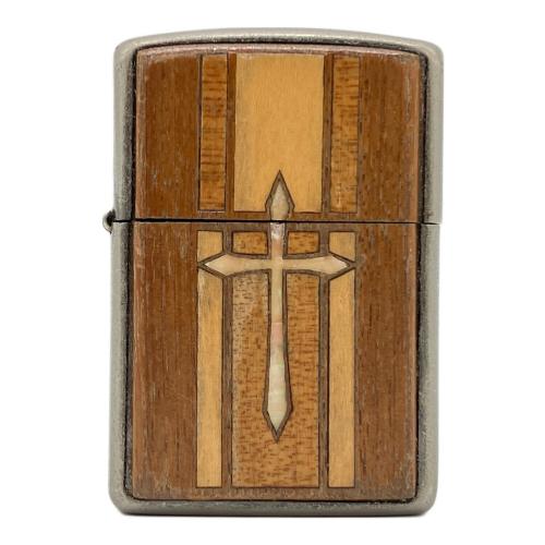 ZIPPO (ジッポ) ライター 2005年製 アーマーケース 十字架