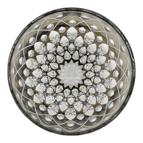 KAGAMI CRYSTAL (カガミクリスタル) ロックグラス T682-2641BLK 伝統工芸士 篠崎英明 作 江戸切子