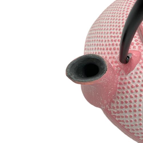OIGEN (オイゲン) 鉄瓶 ピンク 0.65L まろみアラレ