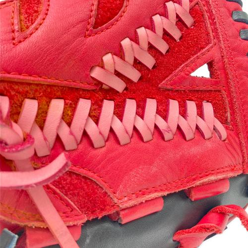 MIZUNO (ミズノ) Victory Stage グローブ レッド×ブラック