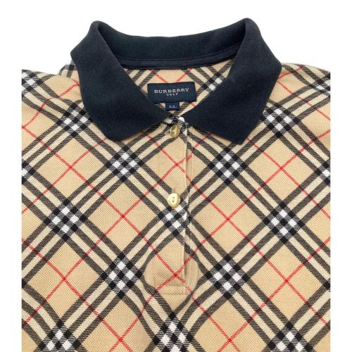 BURBERRY GOLF (バーバリーゴルフ) ゴルフウェア(トップス) レディース SIZE LL ベージュ インナー付き