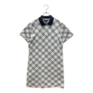 BURBERRY GOLF (バーバリーゴルフ) ゴルフウェア(トップス) レディース SIZE LL ホワイト×ネイビー インナー付き