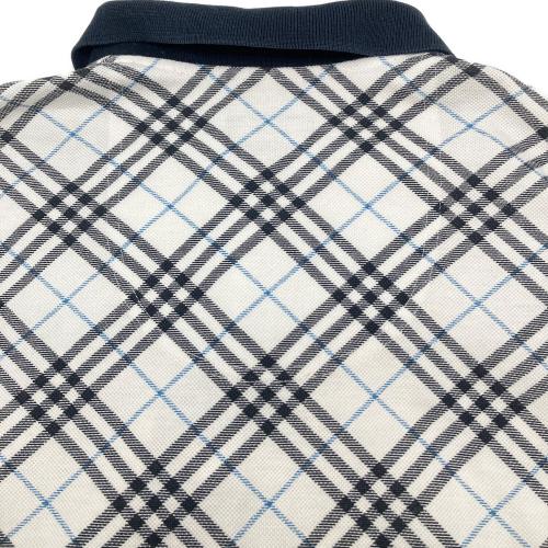 BURBERRY GOLF (バーバリーゴルフ) ゴルフウェア(トップス) レディース SIZE LL ホワイト×ネイビー インナー付き